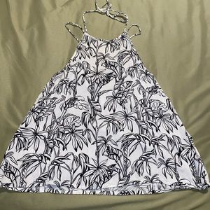 Roxy open back tank top. Size small.